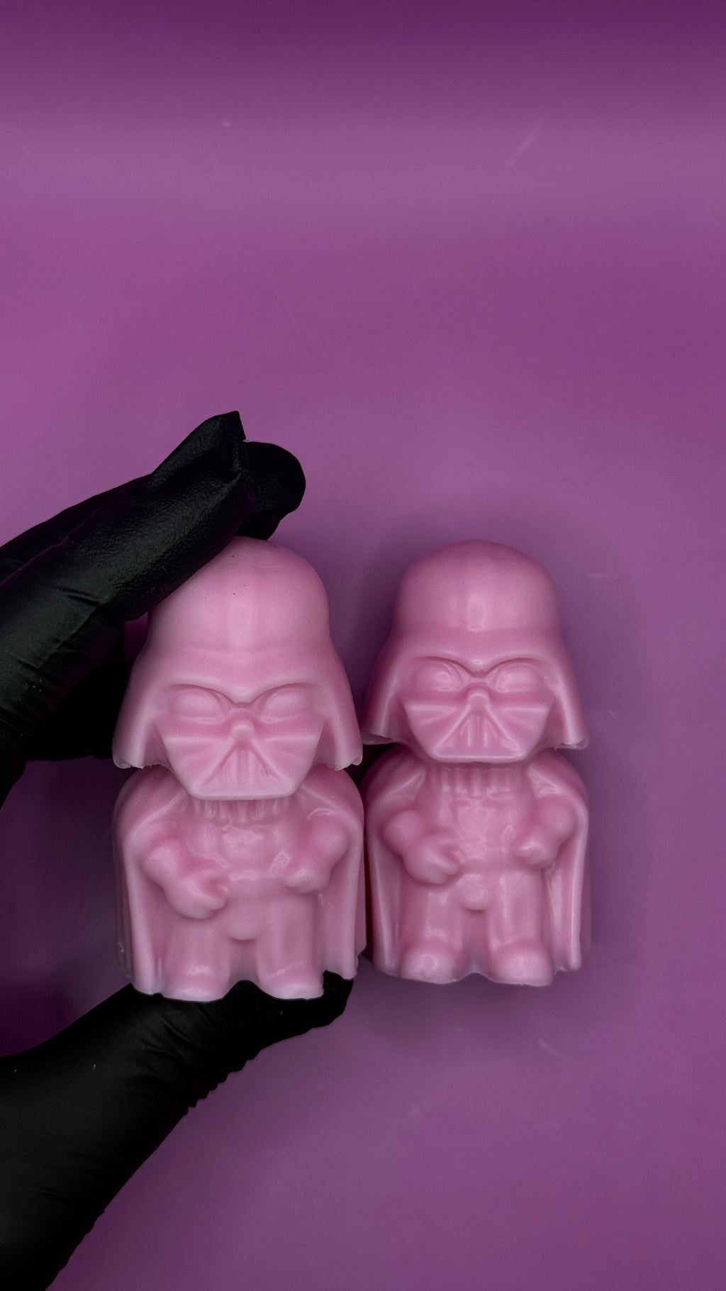 "Dark Lord" Handcrafted Galactic Figurine Soap