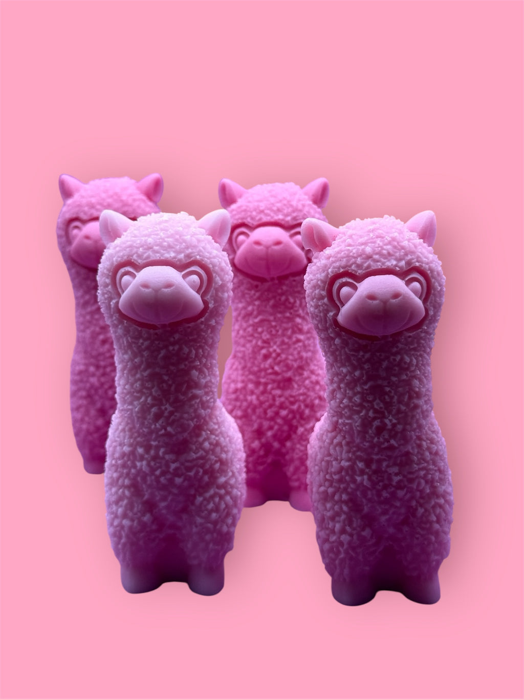 "Fluffy Alpaca" Handcrafted Figurine Soap