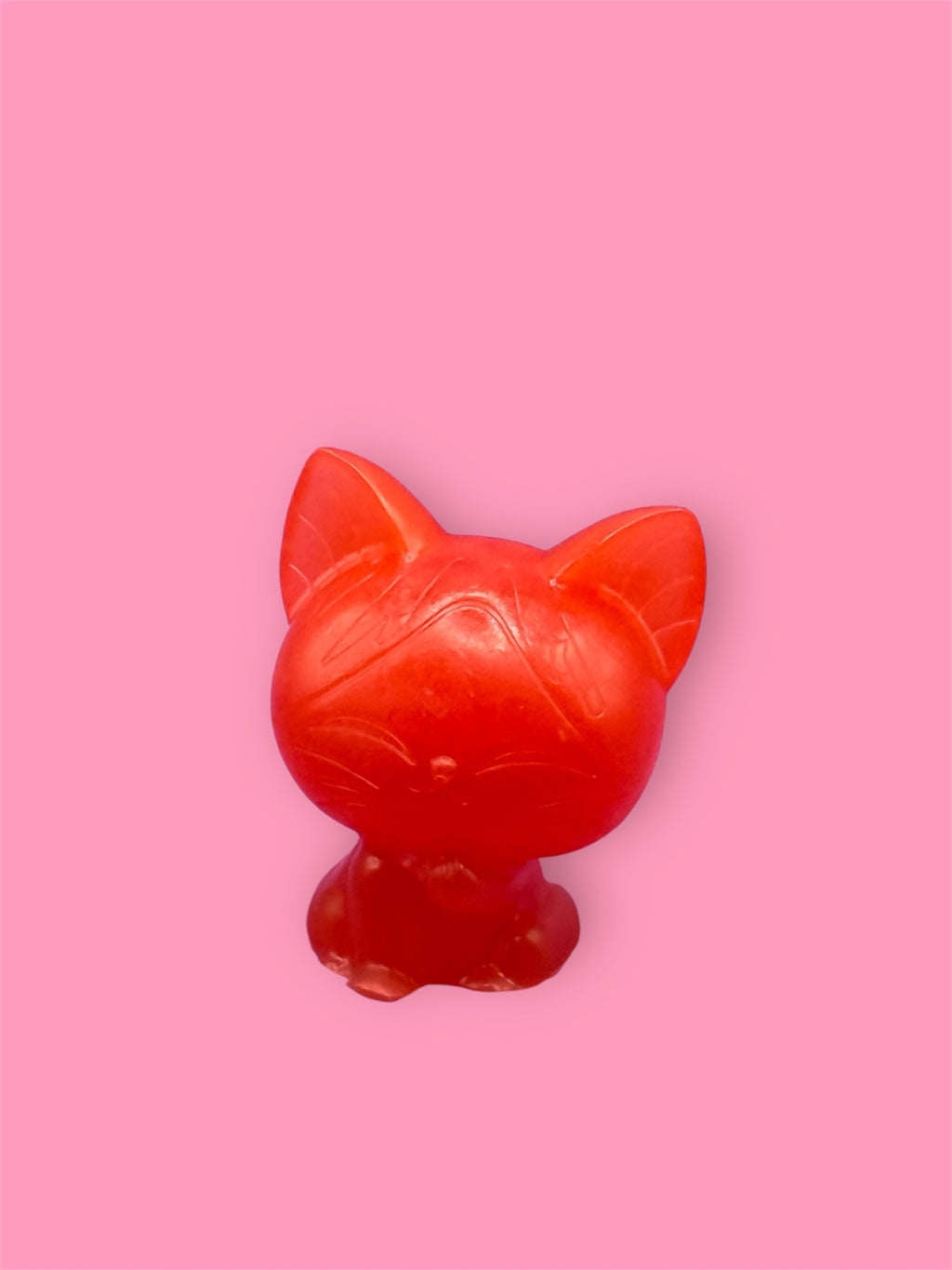 Handmade Cat Soap for Kids - Cute Animal Shaped Bath Toy - O.K. Bubbles