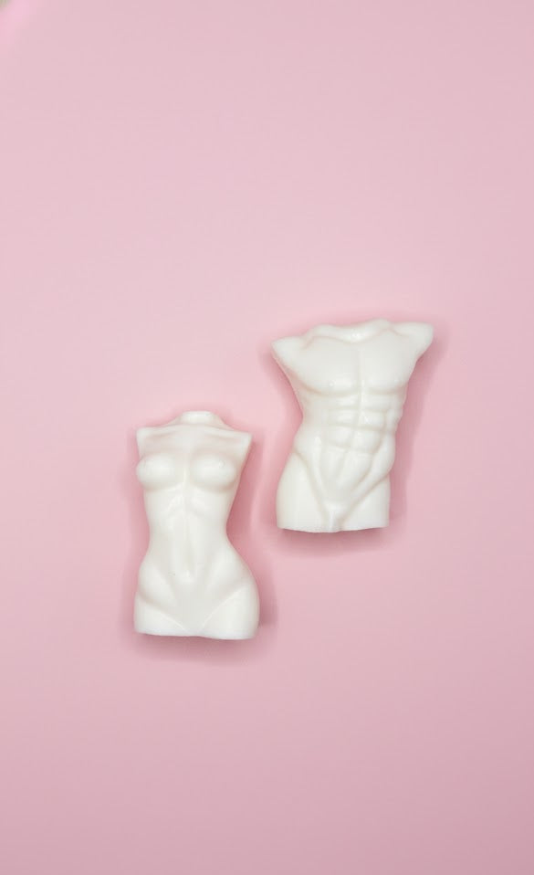 "The Couple" Sculpture Soap Set — Male & Female Torso