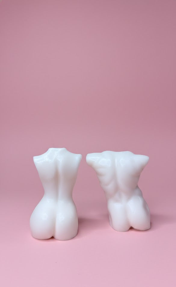 "The Couple" Sculpture Soap Set — Male & Female Torso
