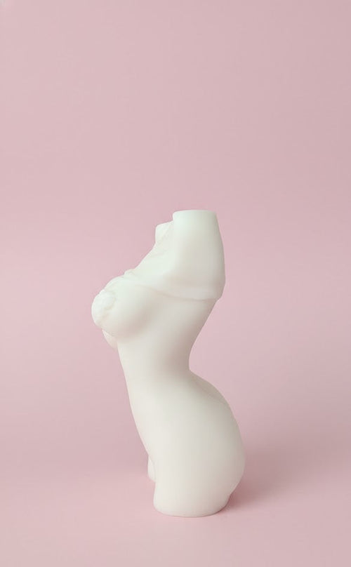 "Modesty" Handcrafted Female Torso Soap
