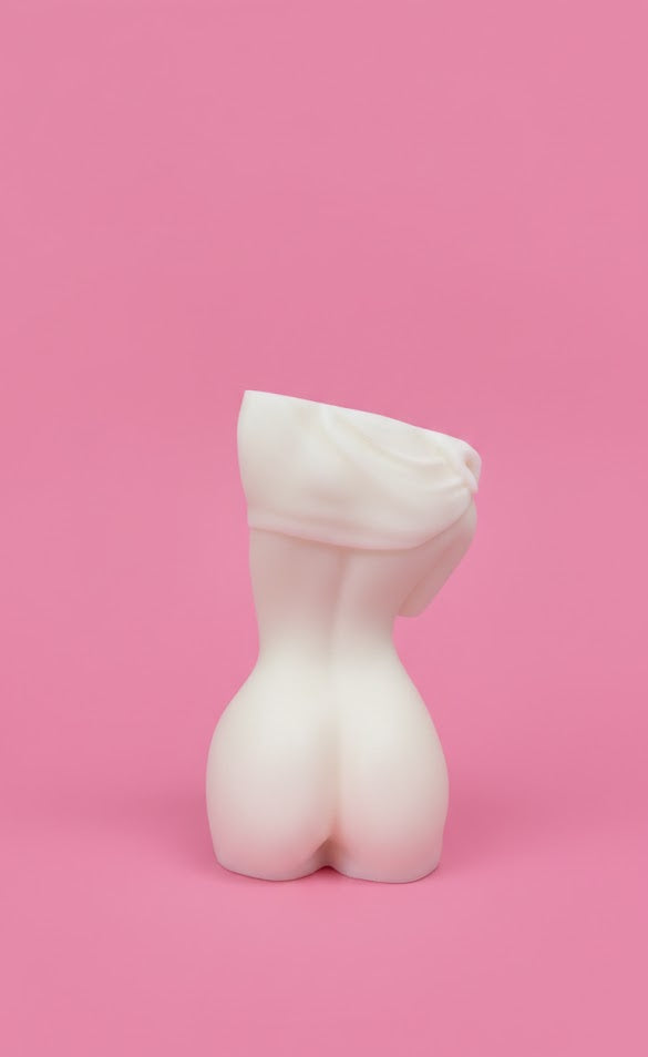 "Modesty" Handcrafted Female Torso Soap