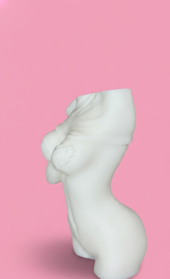 "Modesty" Handcrafted Female Torso Soap
