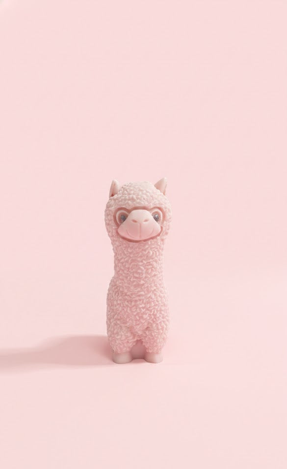 "Fluffy Alpaca" Handcrafted Figurine Soap